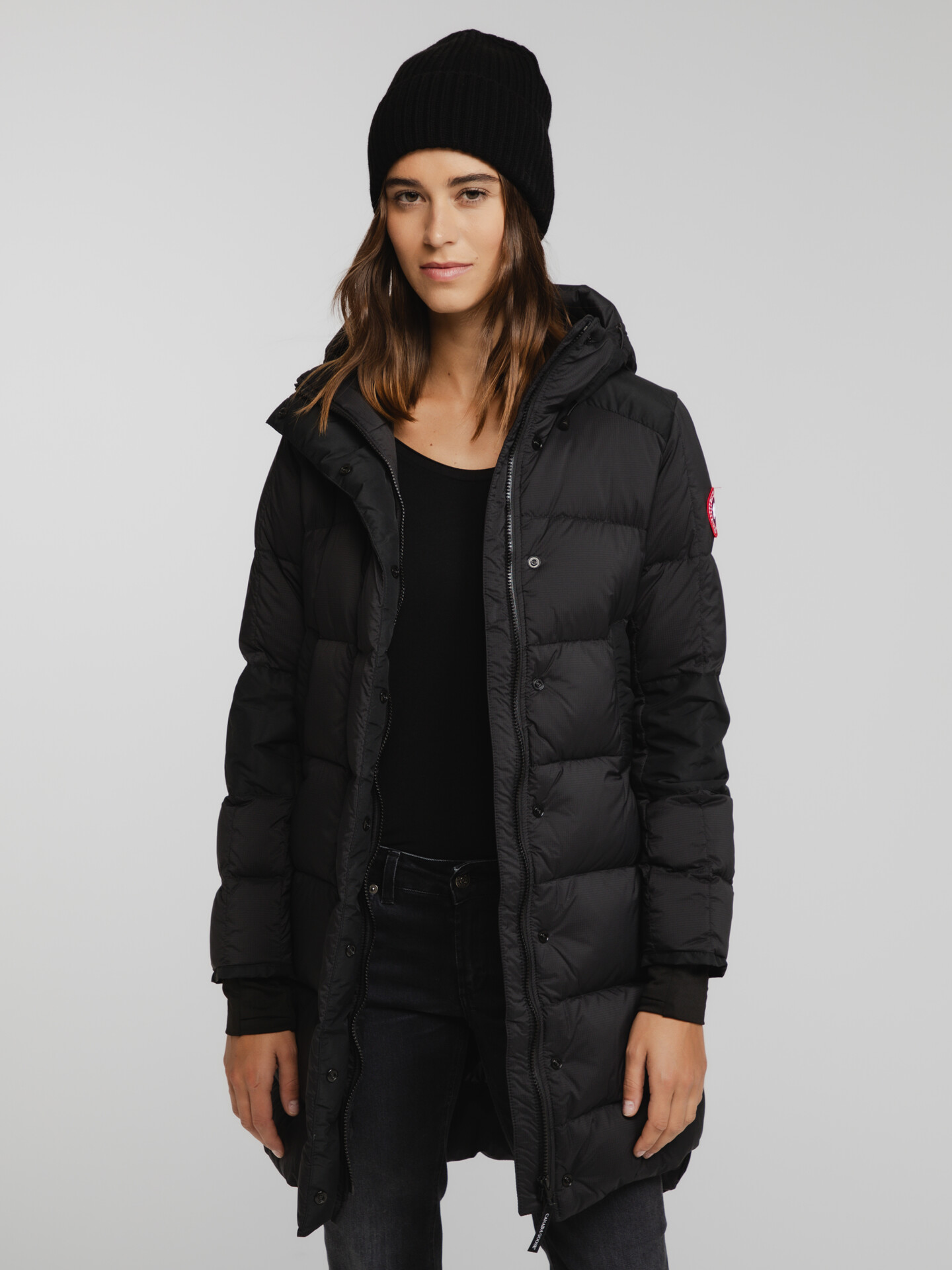 Detailansicht von Daunenmantel von CANADA GOOSE