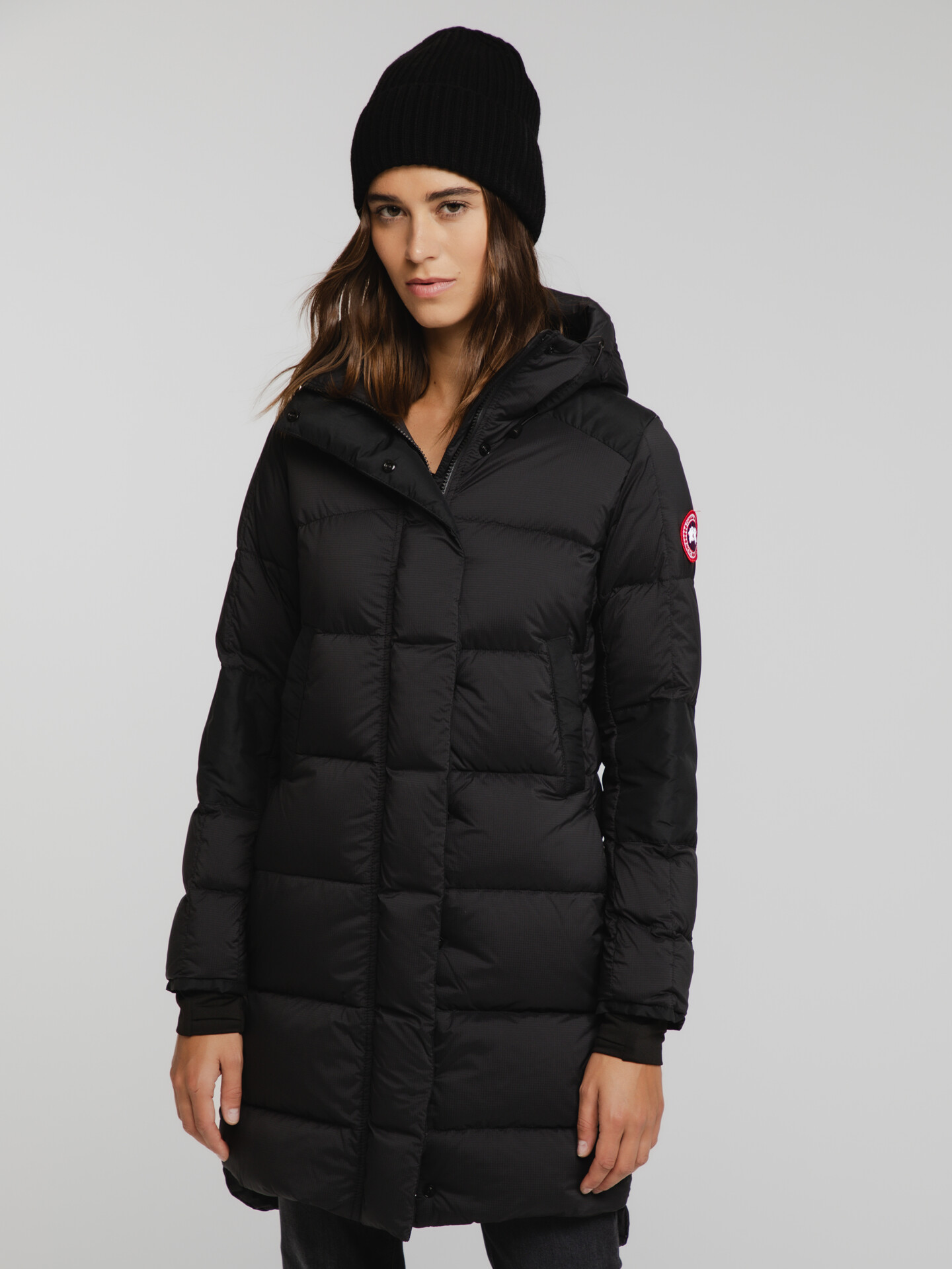 Detailansicht von Daunenmantel von CANADA GOOSE