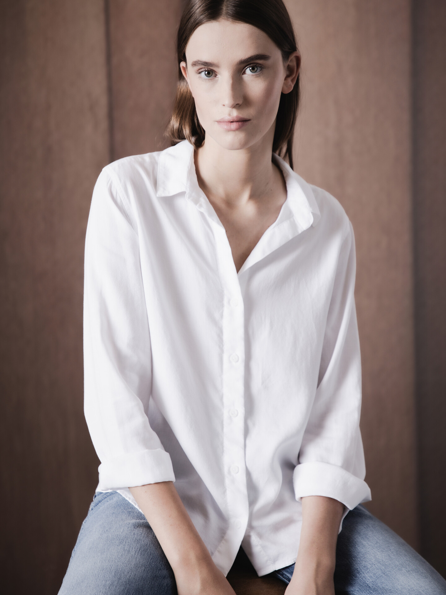 Detailansicht von Oversize Hemd von BELLA DAHL