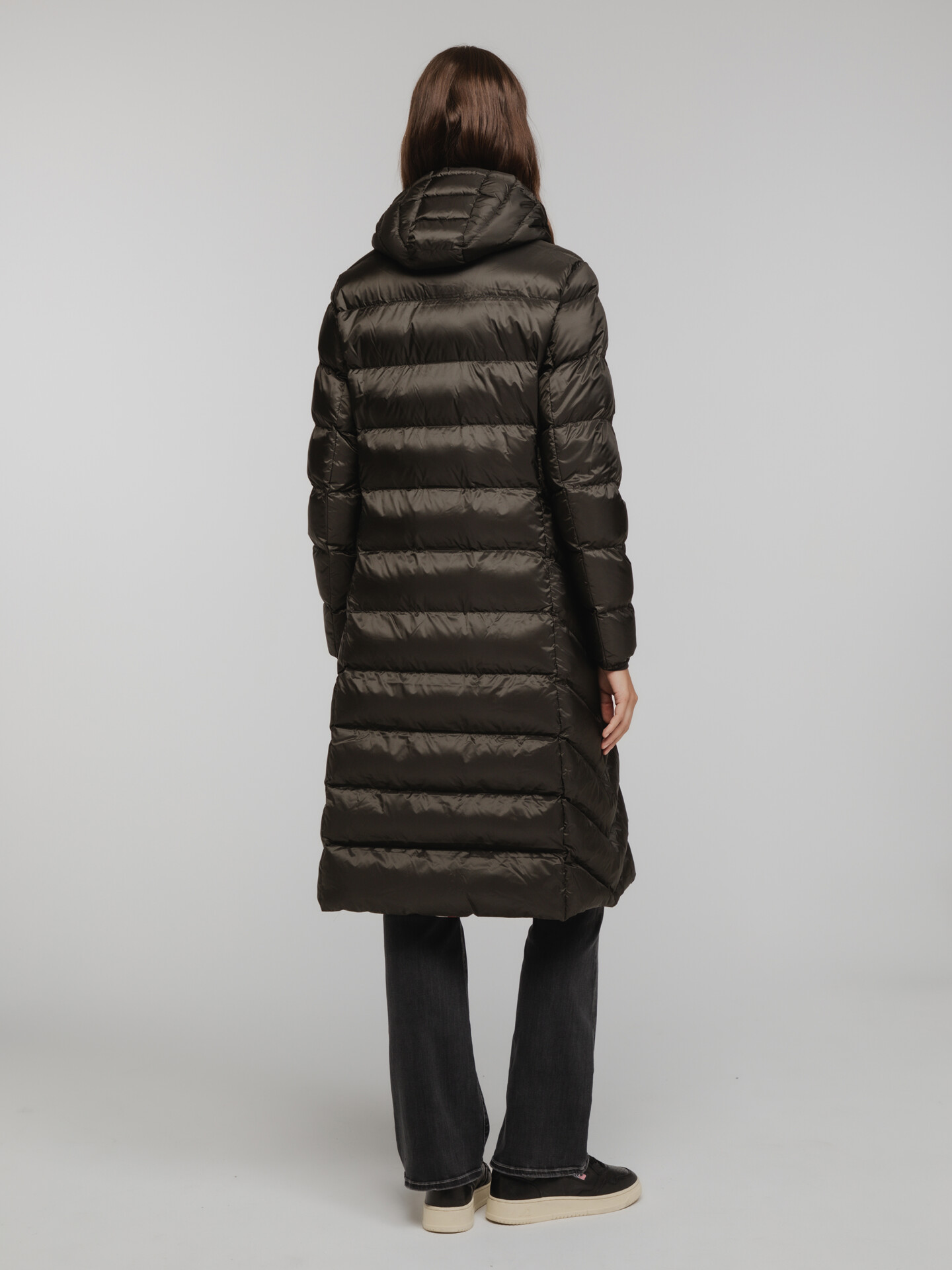 Detailansicht von Steppmantel von NO. 1 COMO