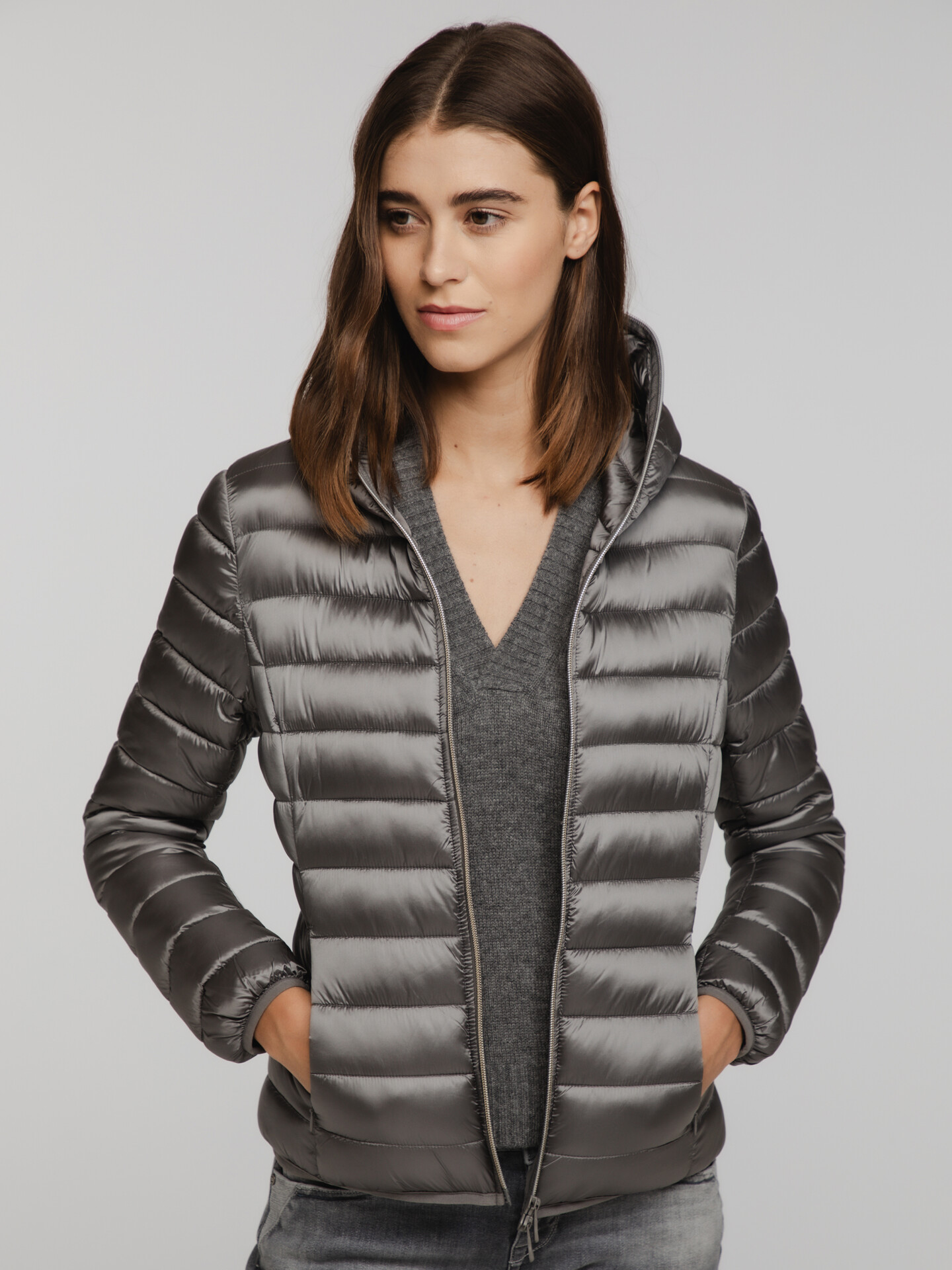 Detailansicht von Steppjacke von SAVE THE DUCK