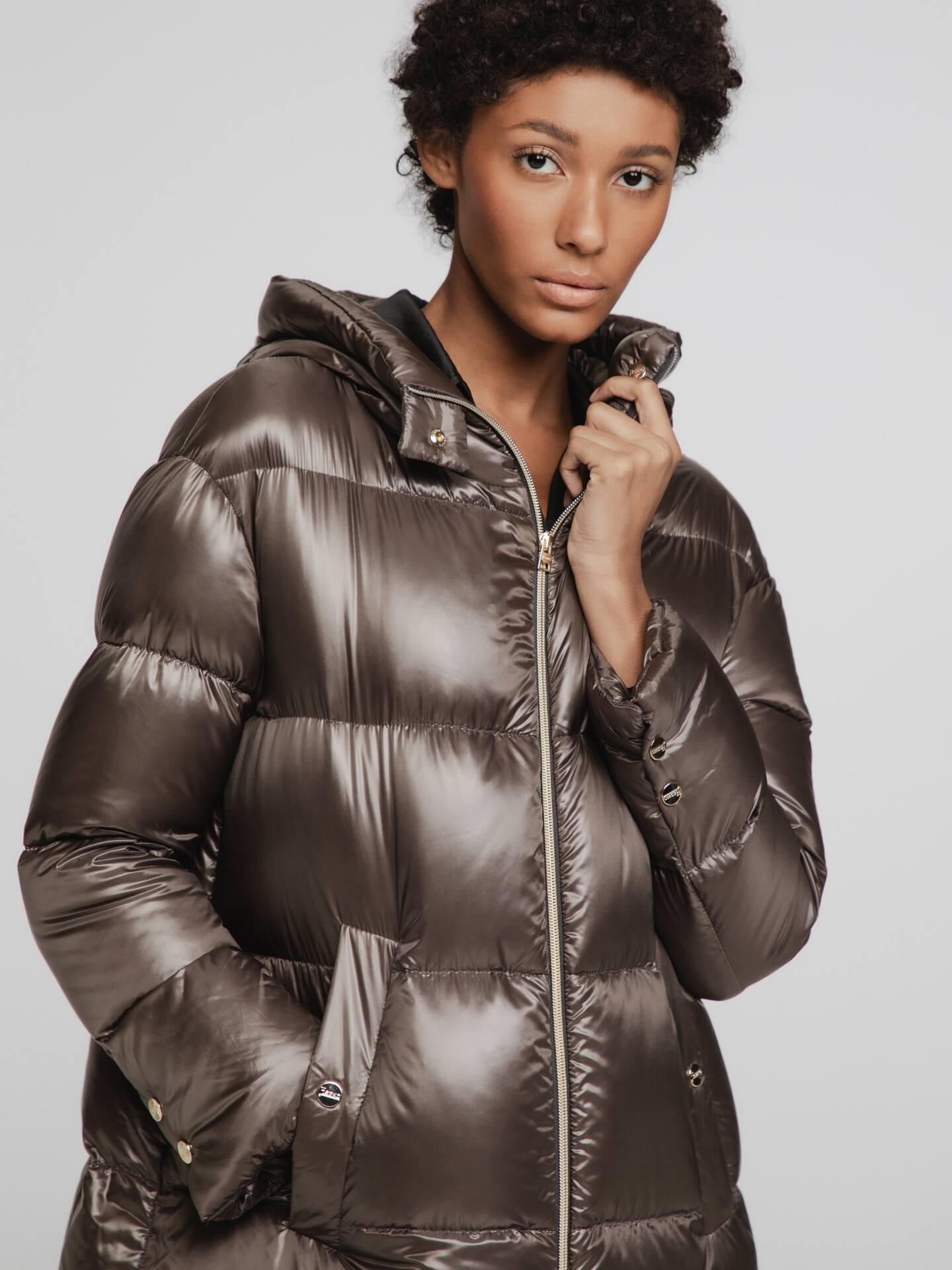 Detailansicht von Daunenmantel von HERNO