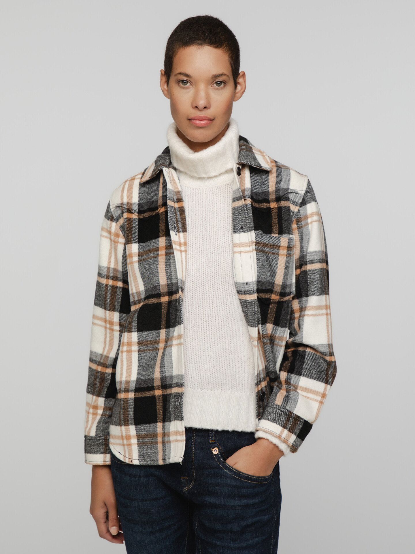 Detailansicht von Karohemd von RAILS