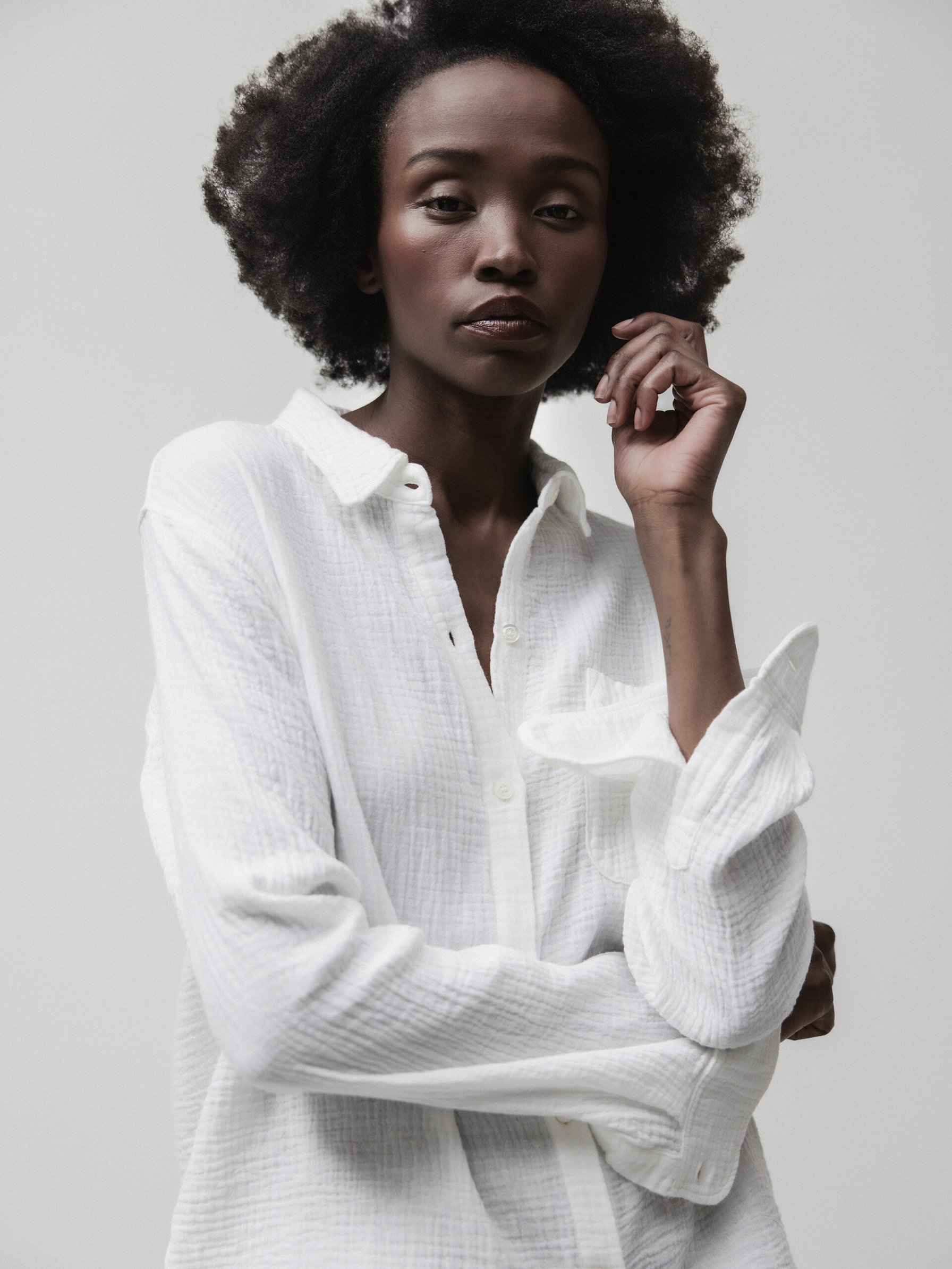 Detailansicht von Musselinbluse von DANIELS