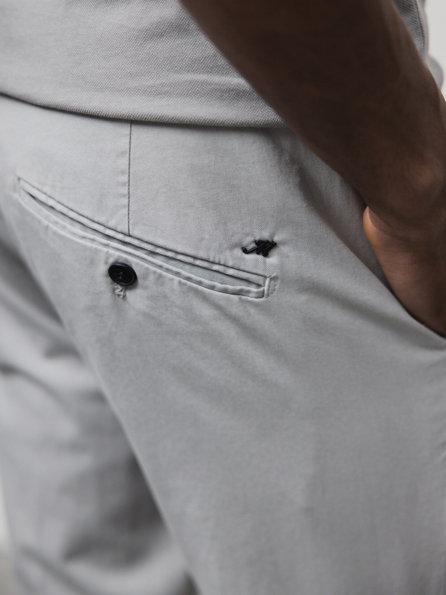 Detailansicht von Chinohose von MASON´S