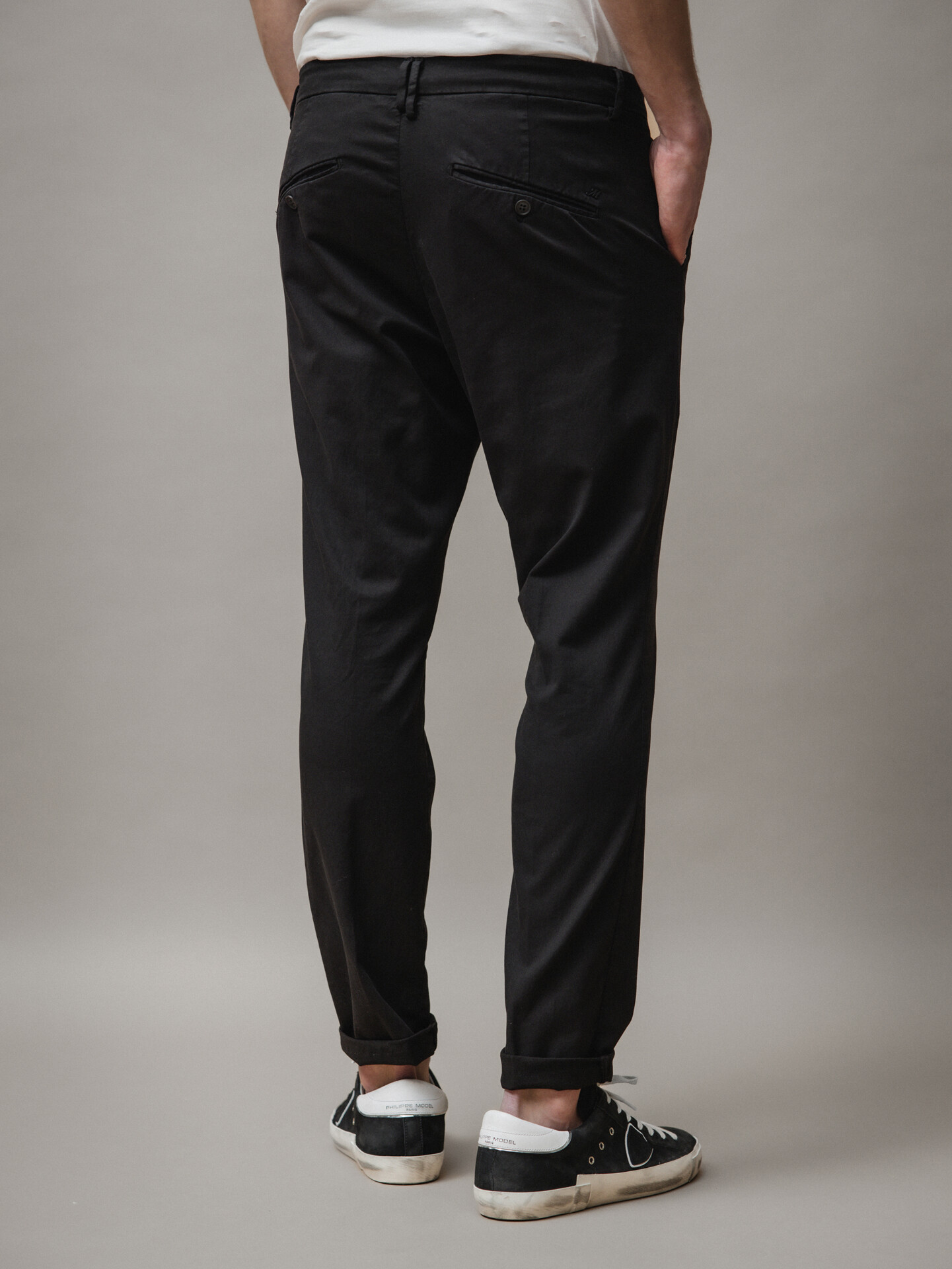 Detailansicht von Chinohose aus Baumwolle von MASON’S