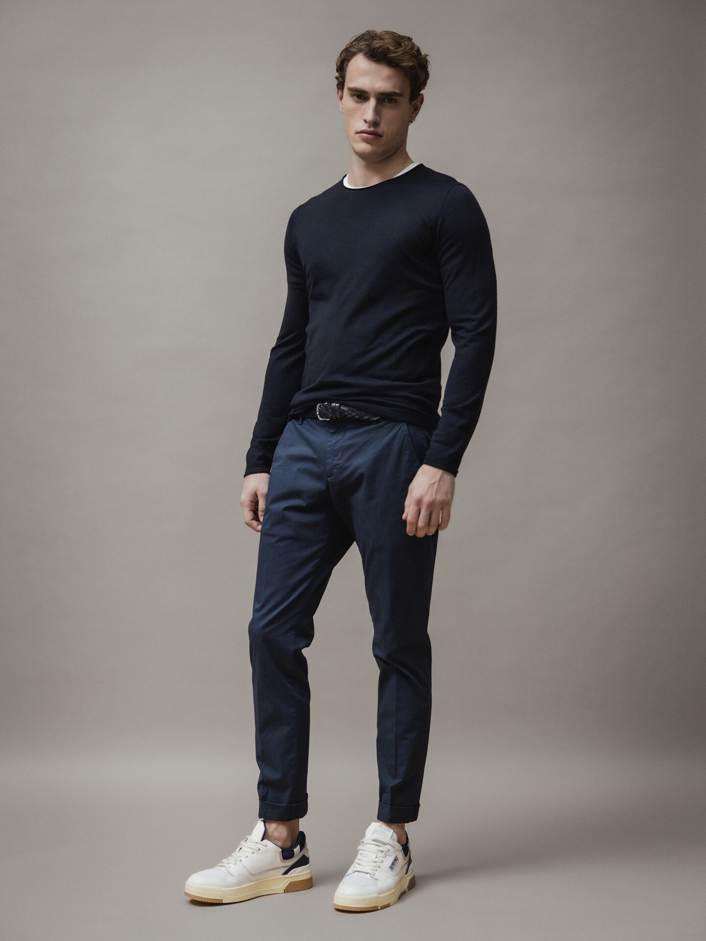 Detailansicht von Pullover aus Merinowolle von KIEFERMANN