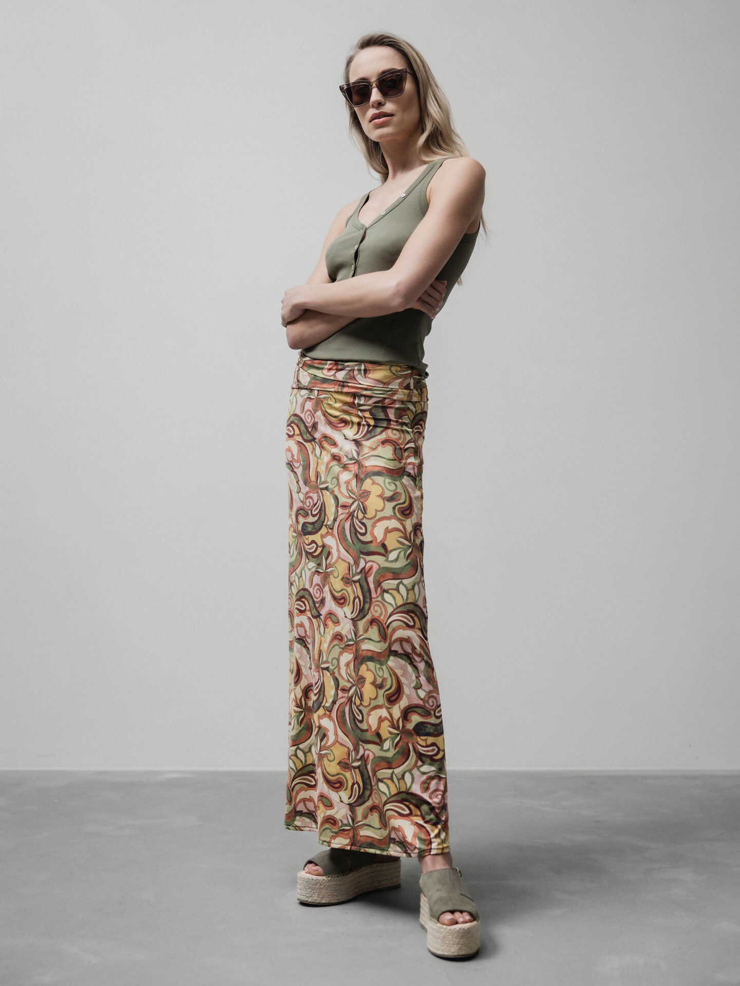 Detailansicht von Maxi-Rock von DANIELS