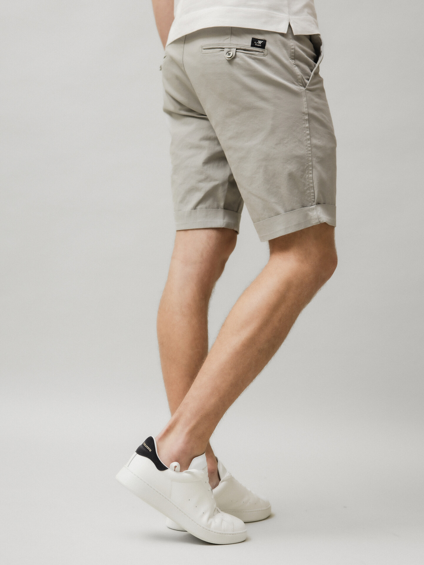 Detailansicht von Bermudas aus Baumwolle von MASON’S