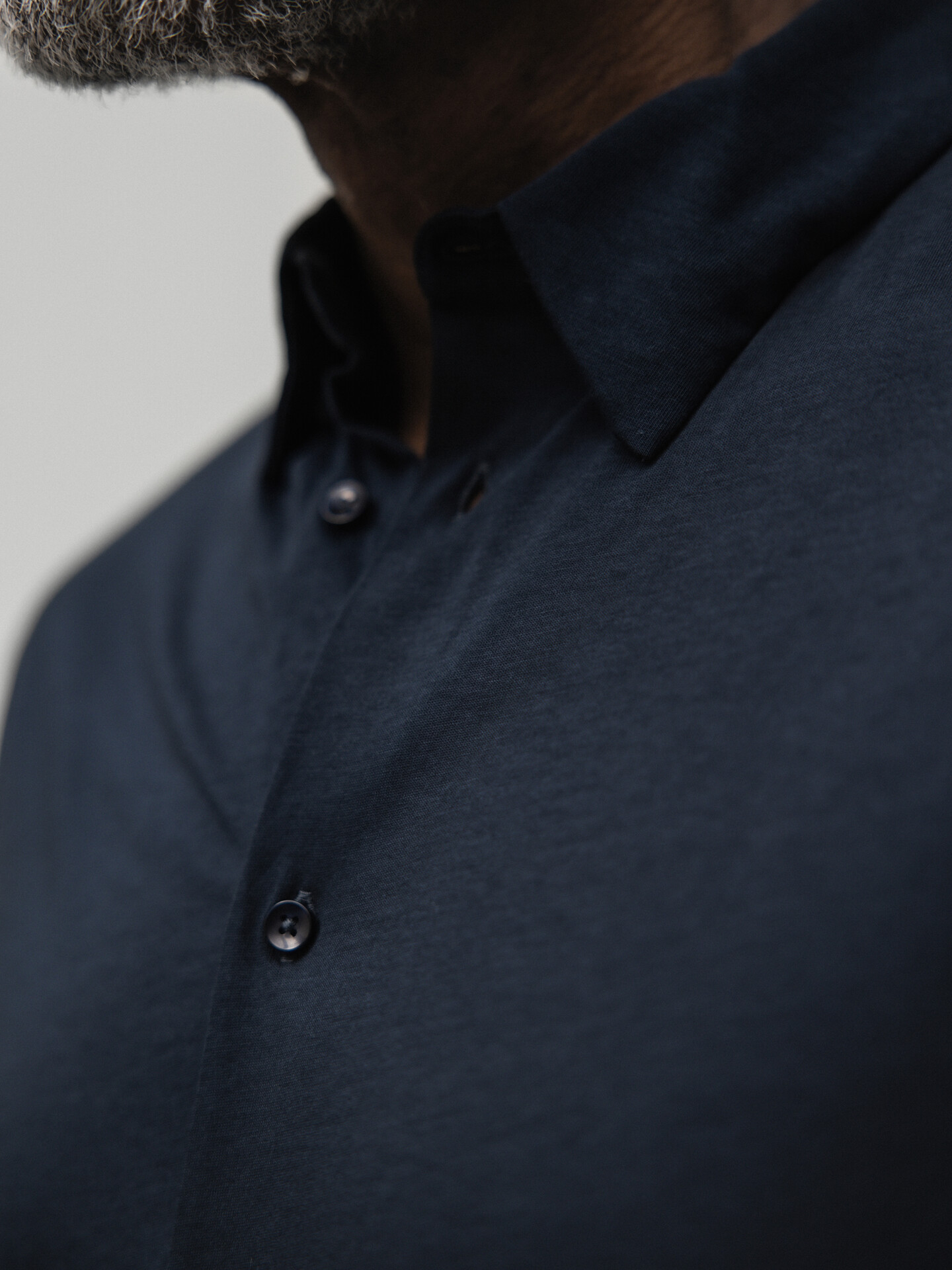 Detailansicht von Baumwollhemd von KIEFERMANN