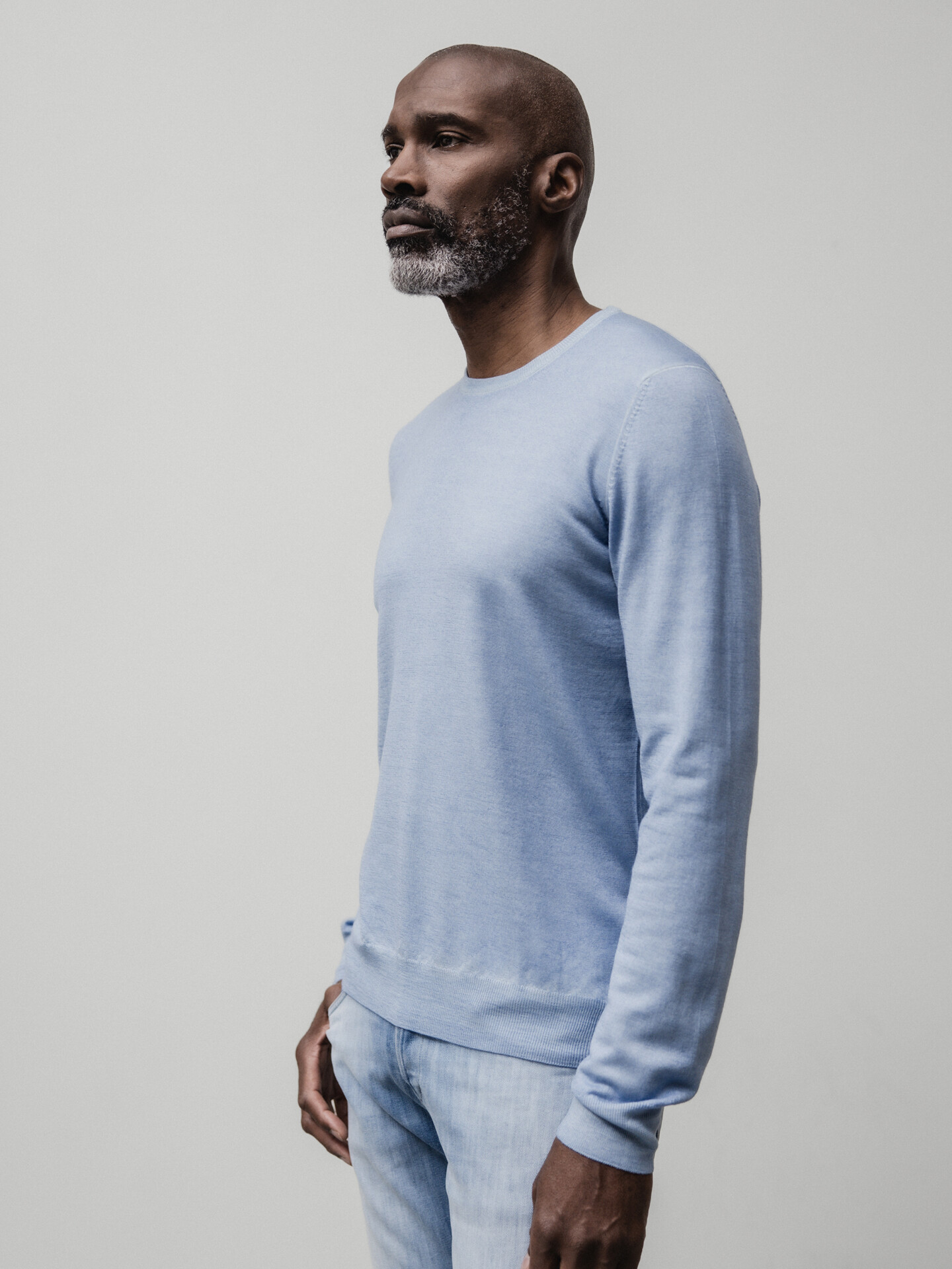 Detailansicht von Leichter Pullover aus Schurwolle von GRAN SASSO