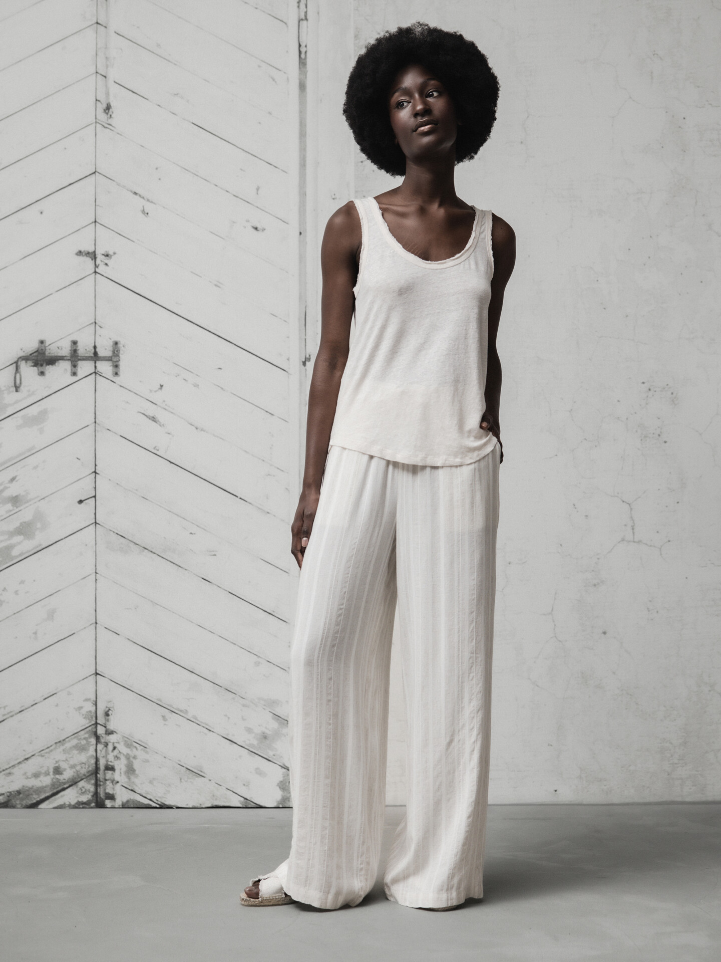 Detailansicht von Top aus Leinen von DANIELS