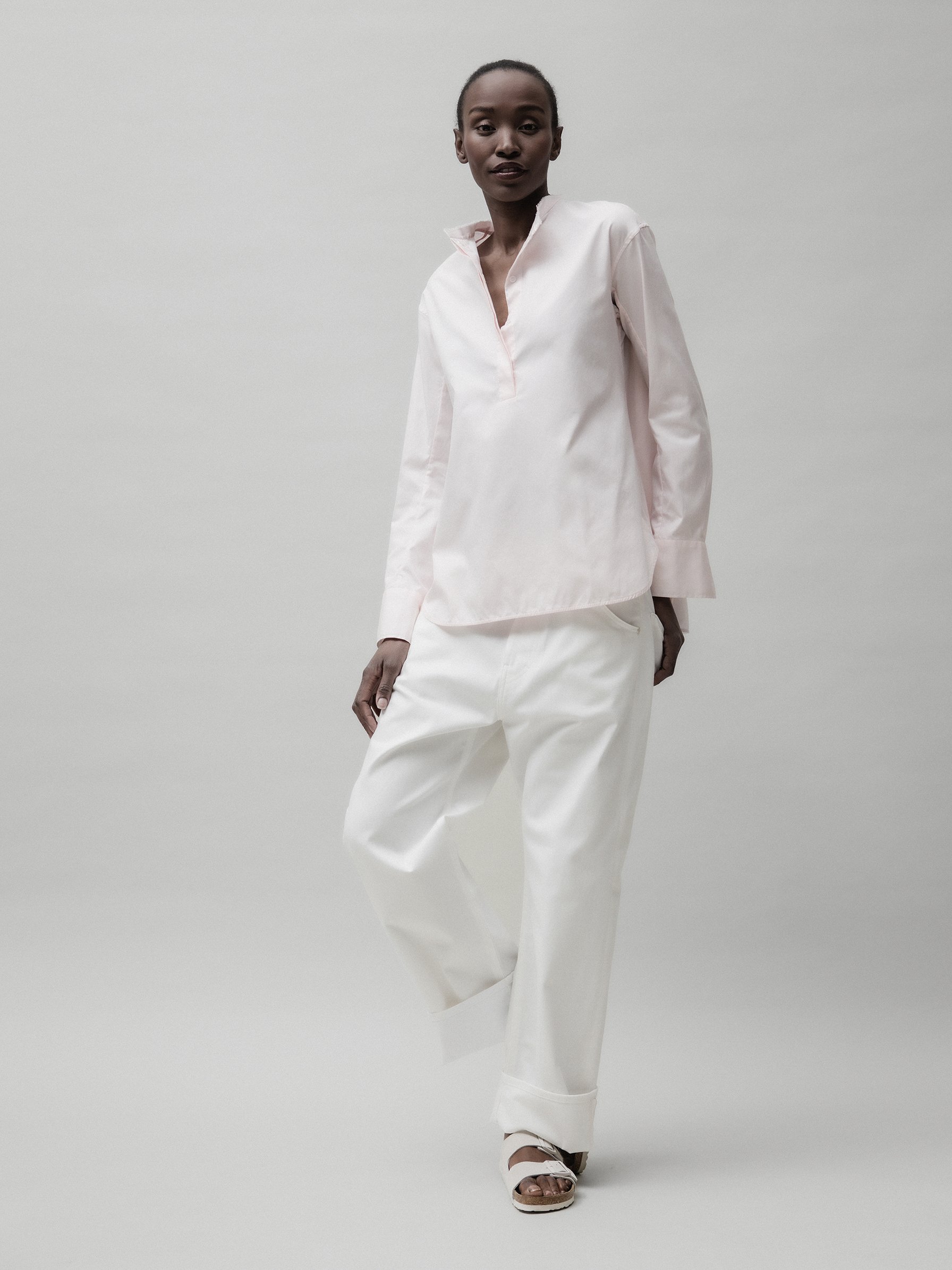 Detailansicht von Baumwollbluse von LIS LAREIDA