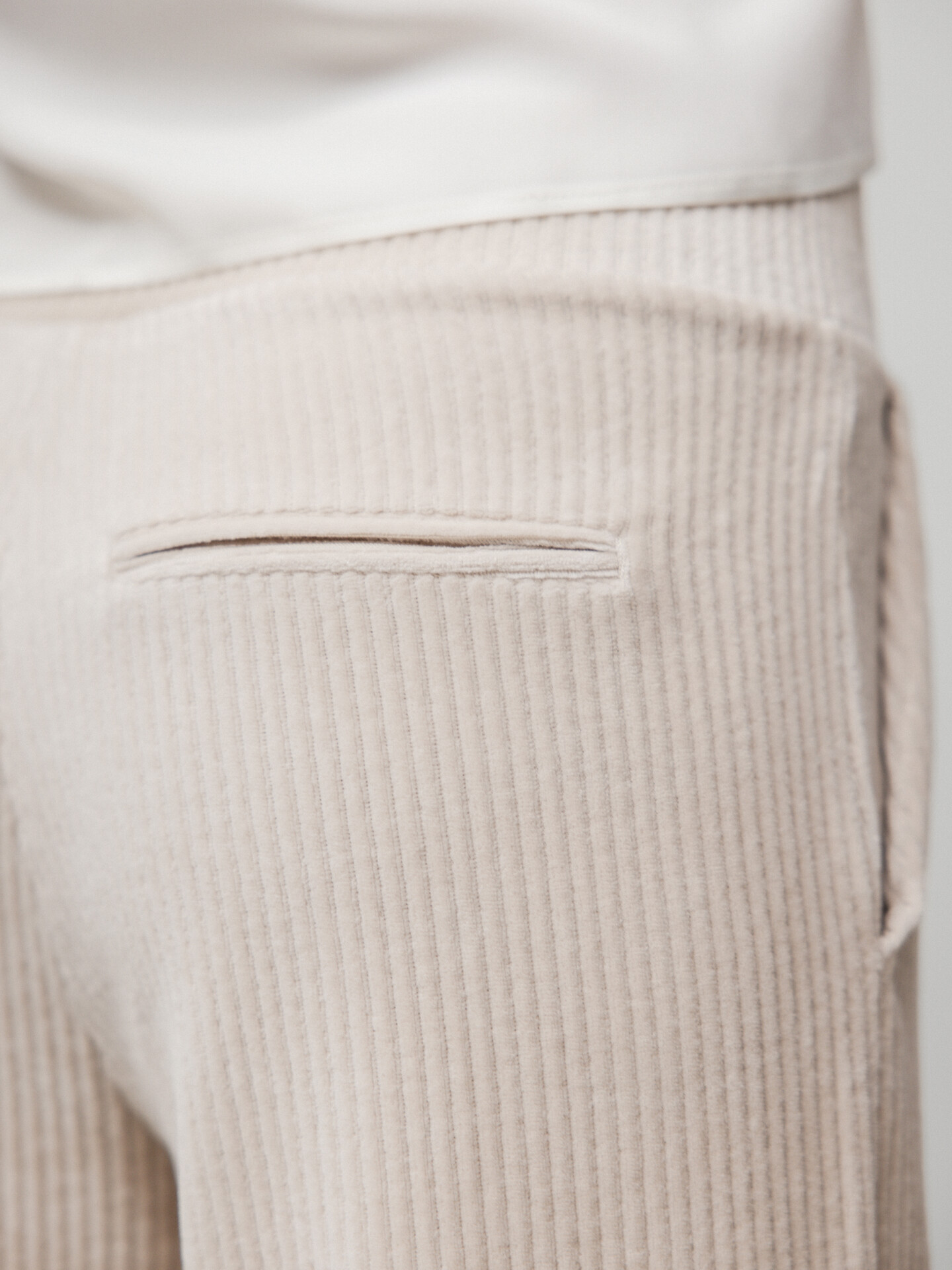 Detailansicht von Weite Cordhose von DANIELS