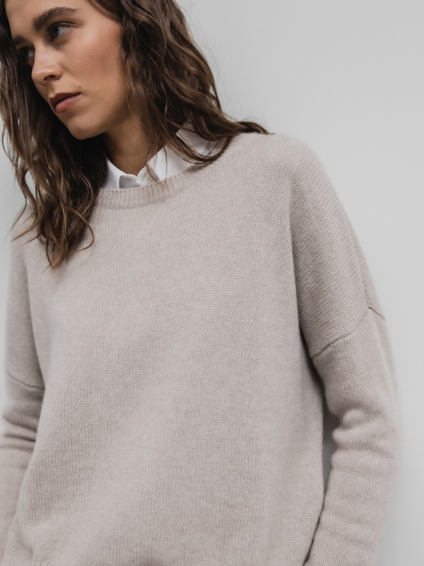 Detailansicht von Pullover aus Cashmere von LISA YANG