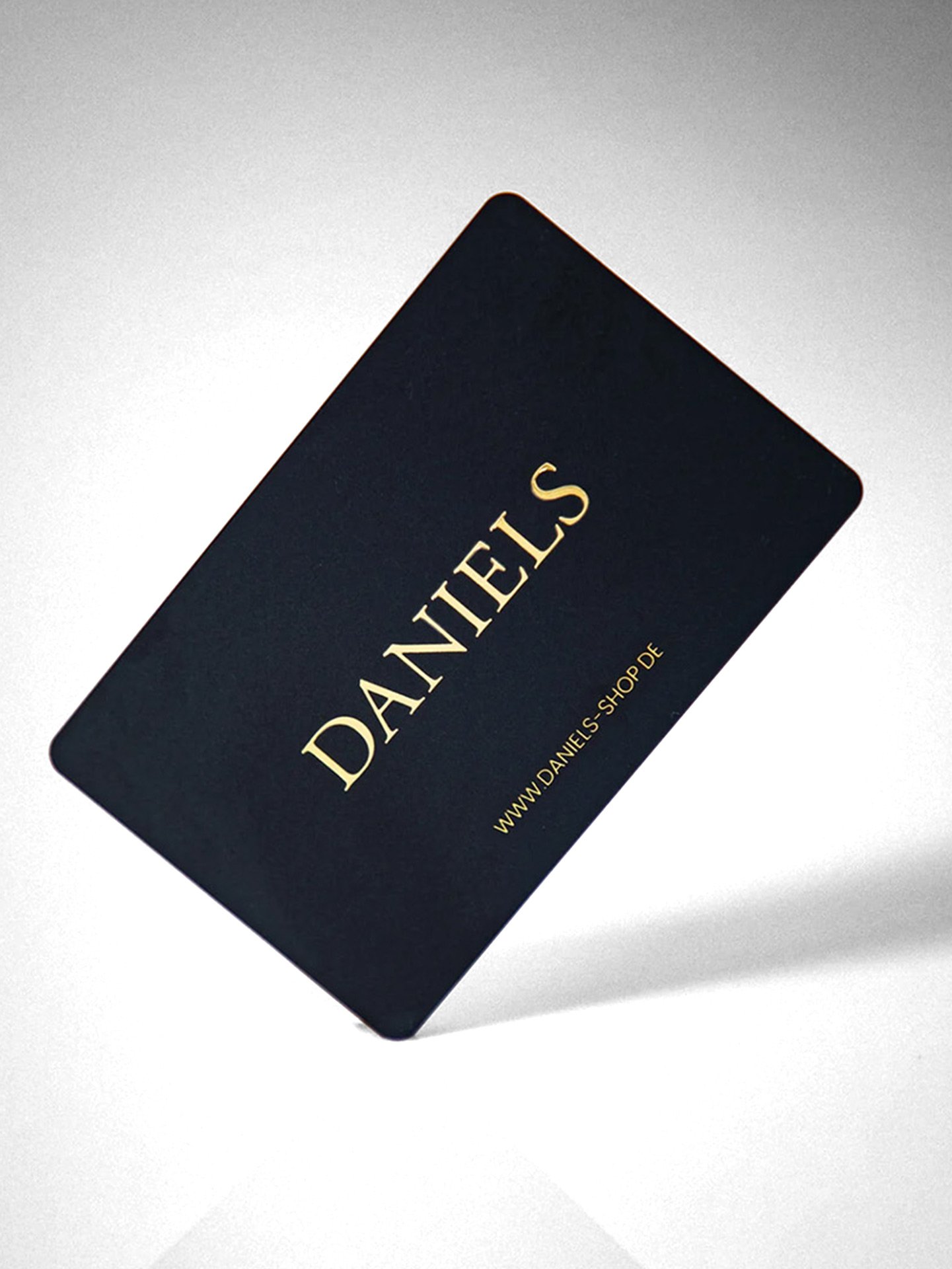 Detailansicht von Gutscheinkarte