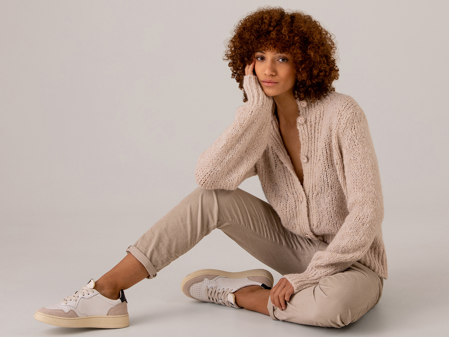 Detailansicht von Strickjacke von BELLAMY