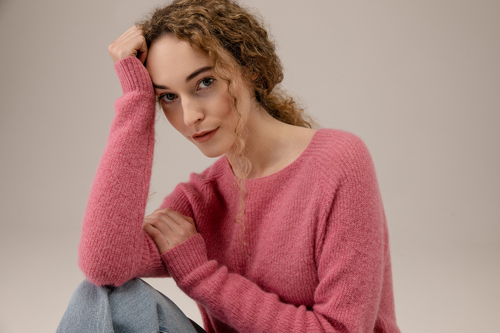 Detailansicht von Pullover aus Wolle von JOHNNY LOVE