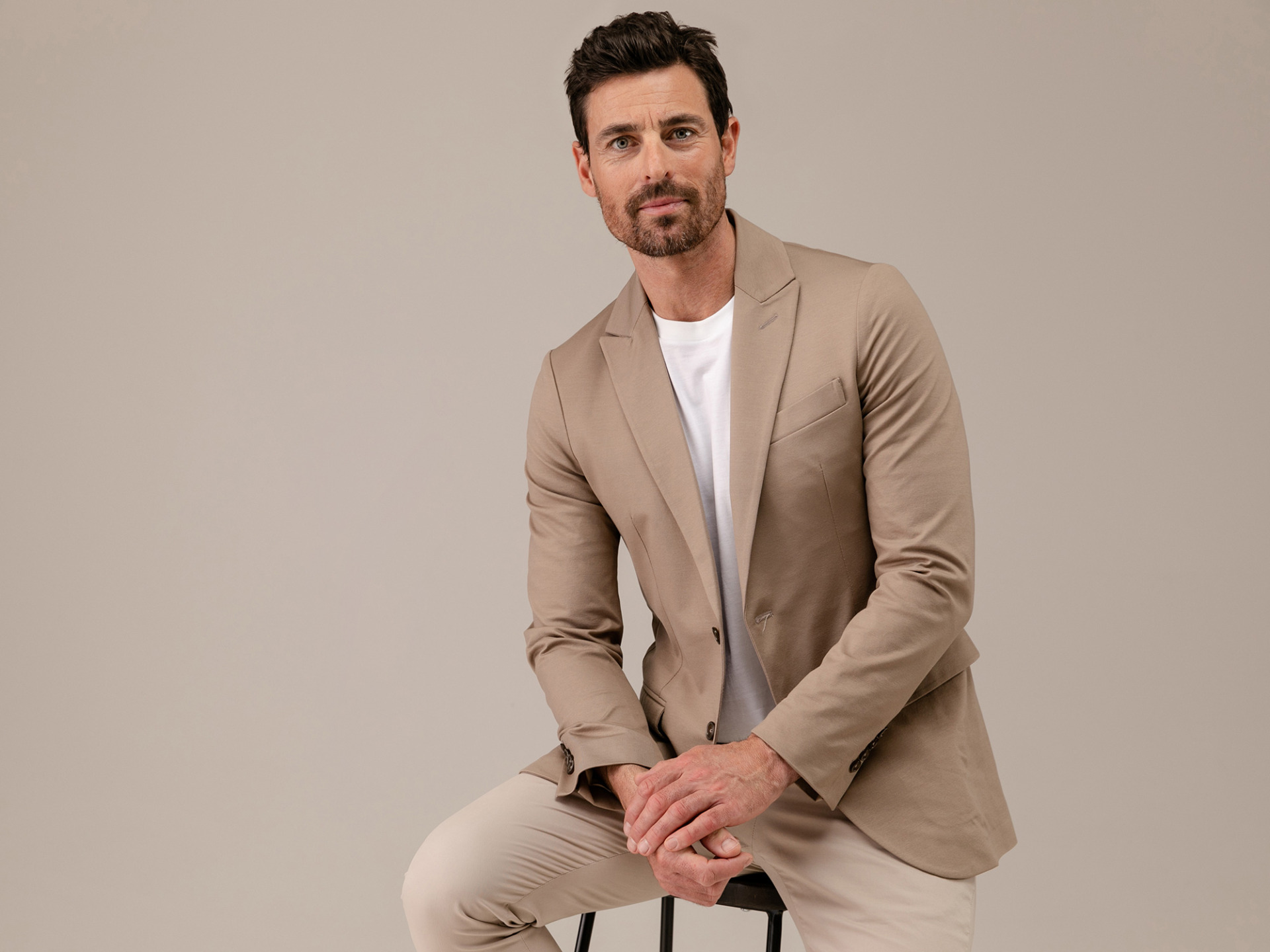 Detailansicht von Baumwollsakko von CIRCOLO