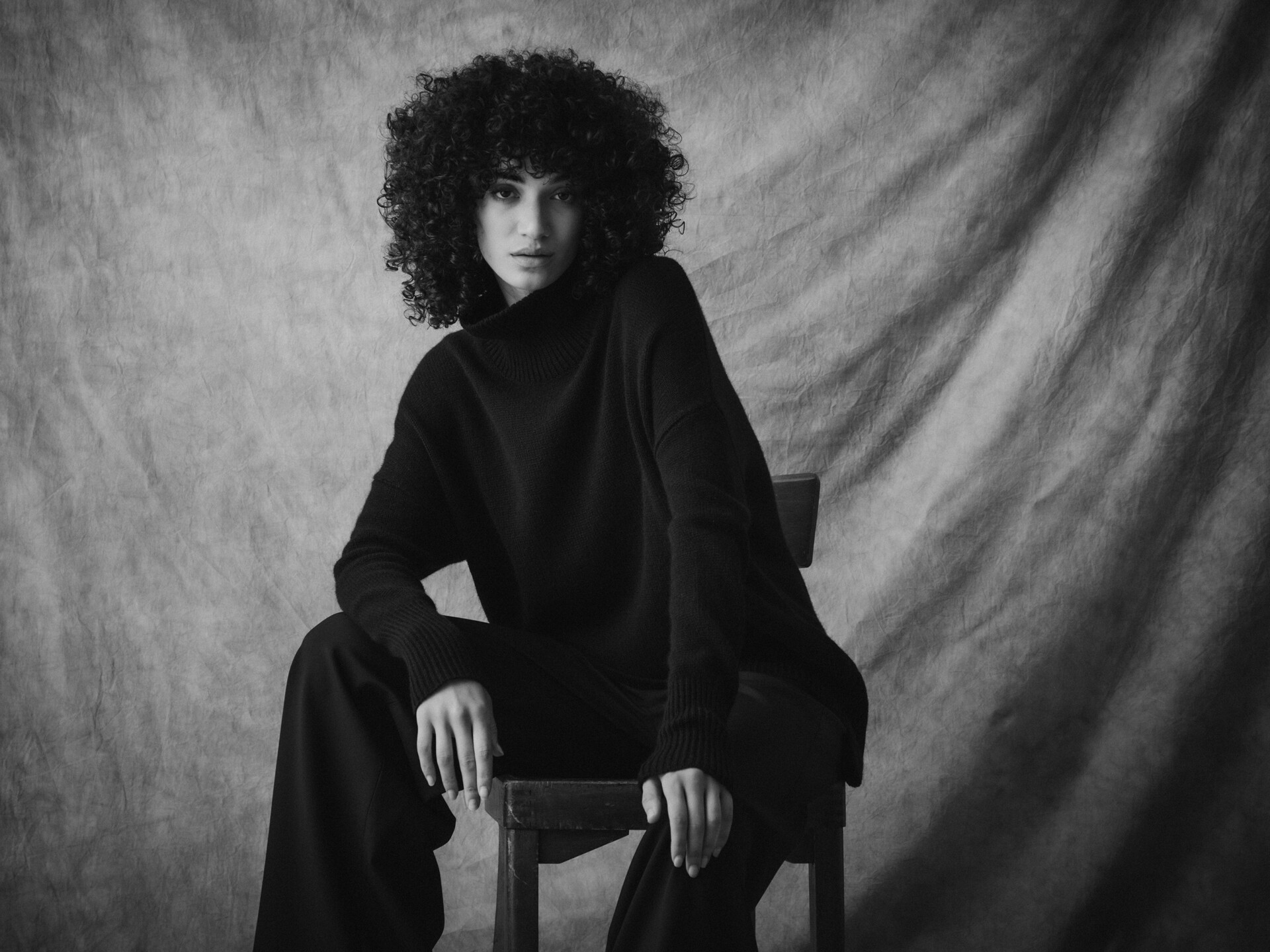 Detailansicht von Turtleneck Pullover aus Cashmere von LISA YANG