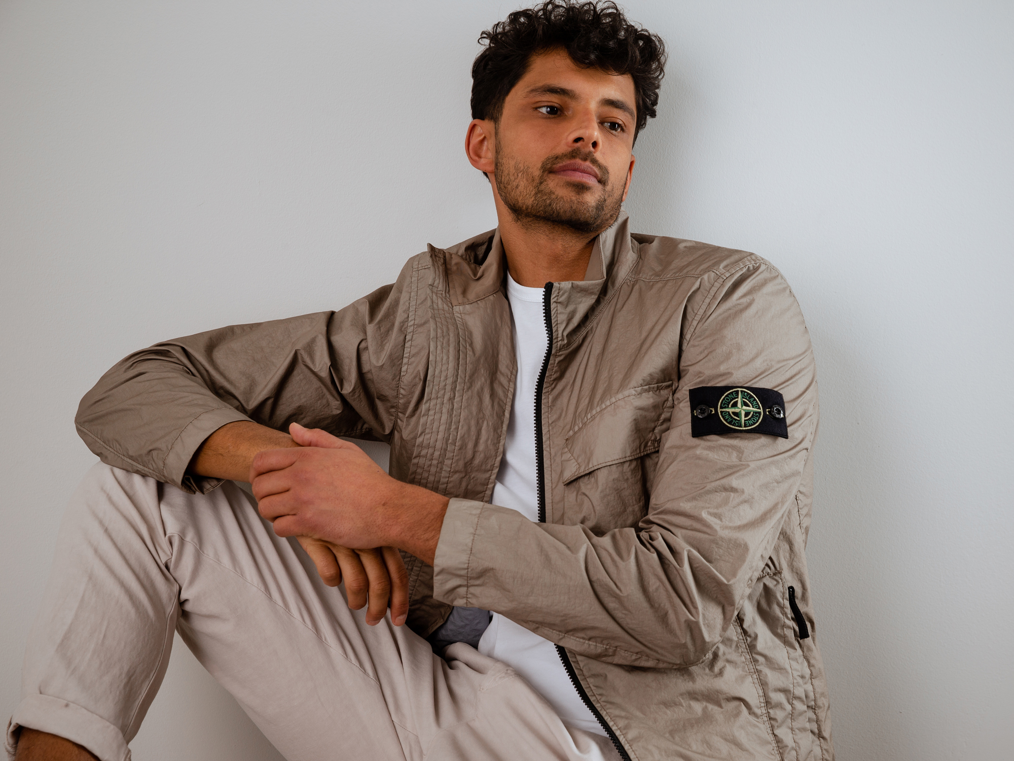 Detailansicht von Übergangsjacke von STONE ISLAND